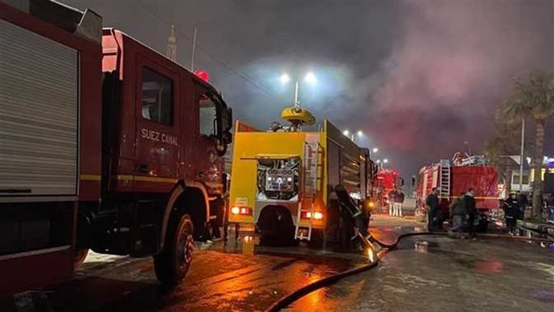 السيطرة على حريق