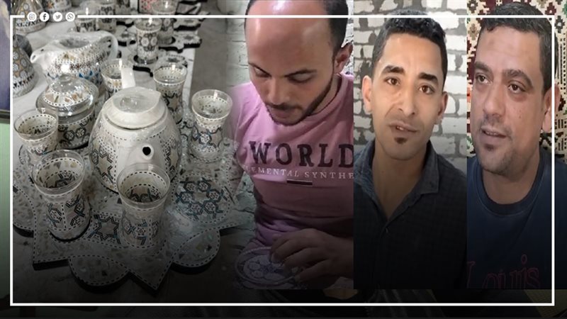 صناعة الصدف بالمنوفية،
