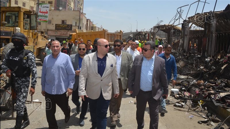 محافظ بني سويف يتابع