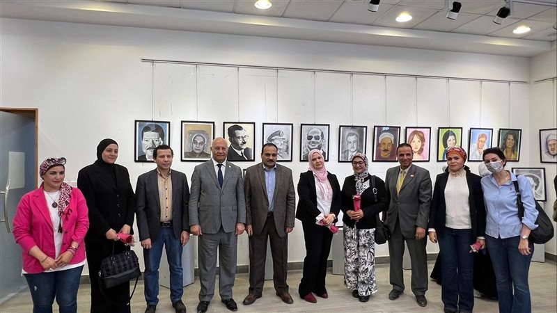 معرض بجامعة بنها،