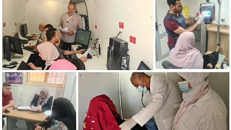 قافلة طبية بمركز