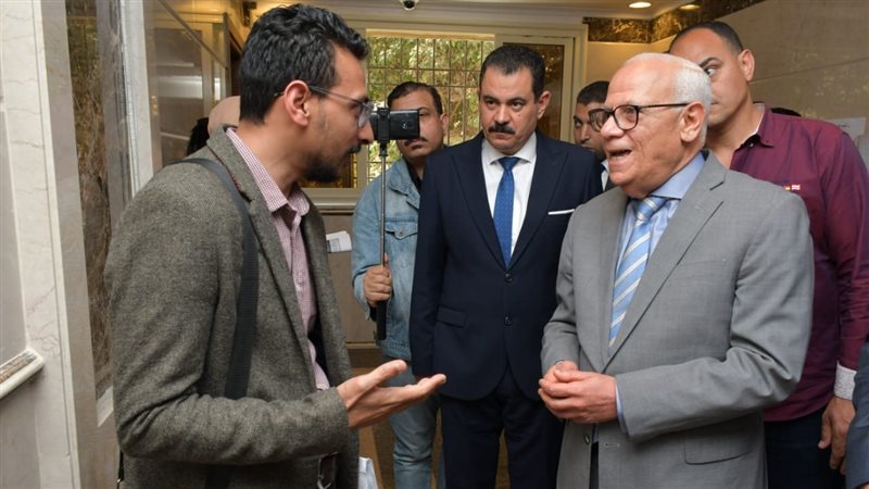 محافظ بورسعيد خلال