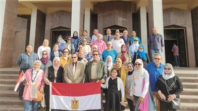 محافظ شمال سيناء يلتقي أعضاء جمعية إحياء التراث المصرية