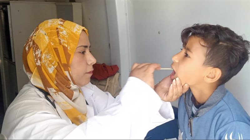 جانب من أعمال القافلة،