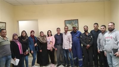 وفد الوكالة الألمانية للتعاون الدولي يزور القوى العاملة بالإسكندرية