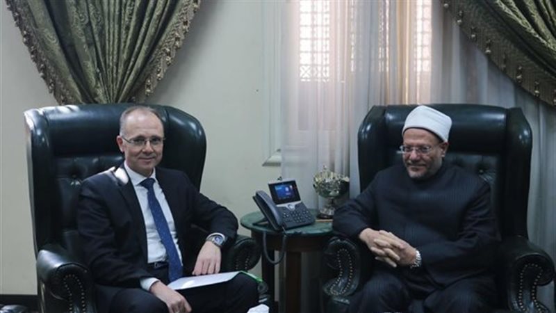 مفتى الجمهورية يستقبل