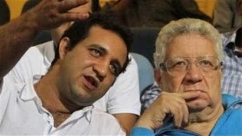 مرتضى منصور ونجله