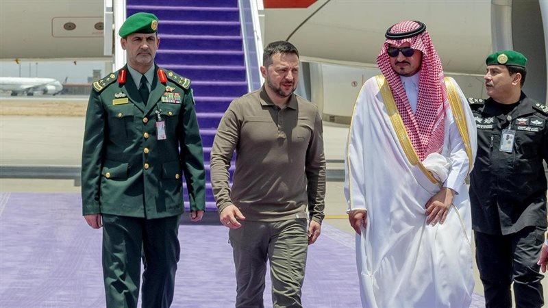 زيلينسكي في السعودية،
