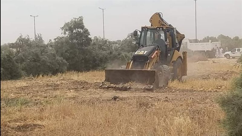 إزالة تعدي على مساحة