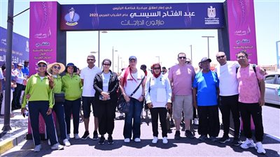 انطلاق ماراثون الدراجات الهوائية والجري بملتقى الرياضة والتنمية للدول العربية