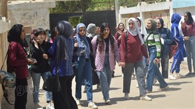 طلاب الشهادة الإعدادية بالقليوبية يؤدون اليوم امتحان اللغة الانجليزية