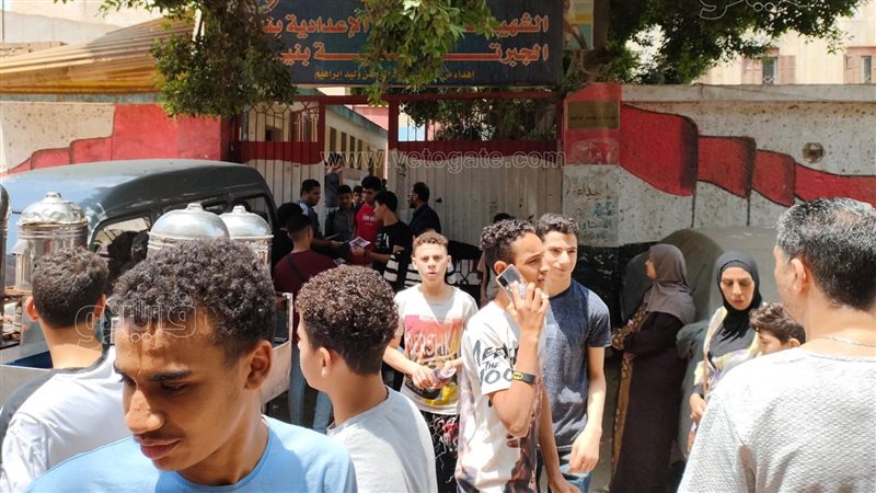 طلاب الإعدادية بالشرقية،فيتو
