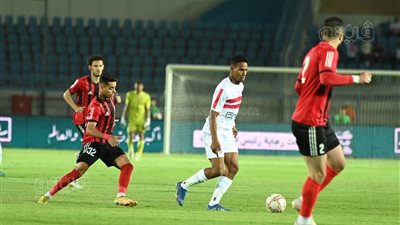 الدوري المصري، الزمالك يتقدم بهدف على الداخلية بعد مرور 30 دقيقة (صور)