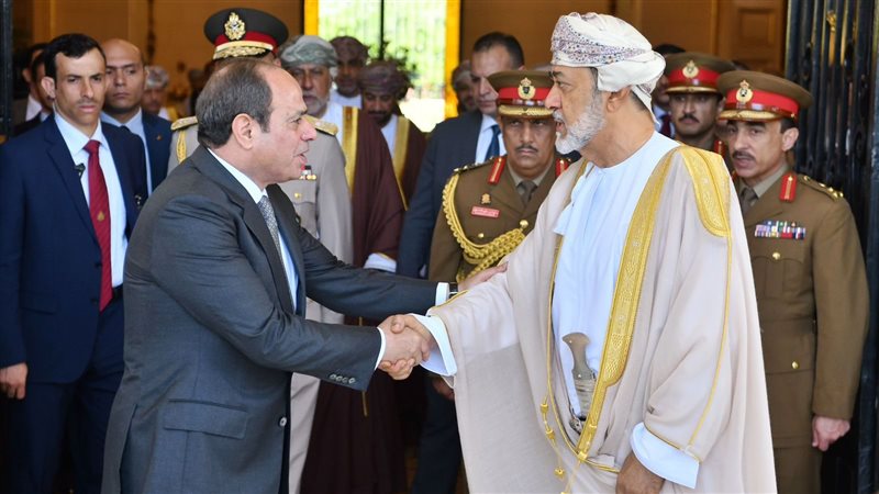 الرئيس السيسي وسلطان
