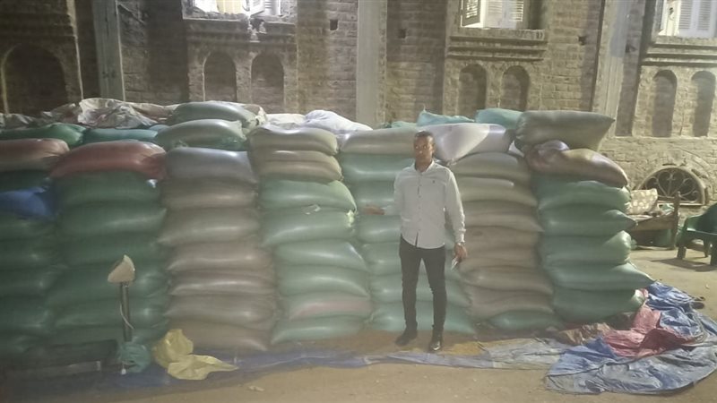 المضبوطات من القمح