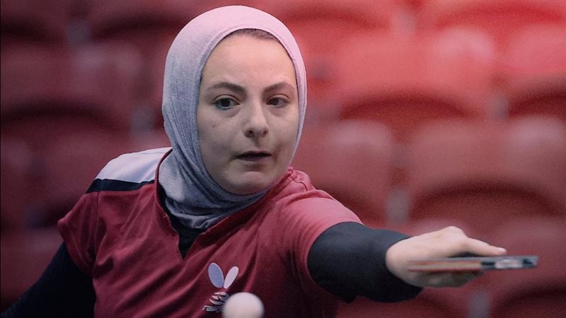 دينا مشرف لاعبة منتخب