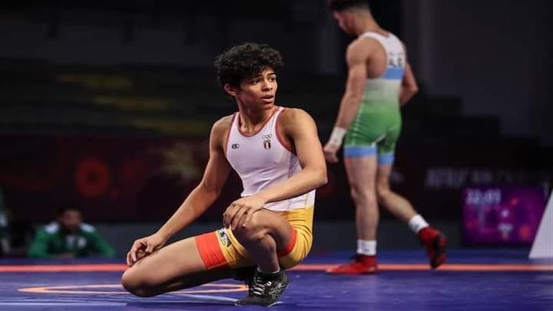 لاعب المصارعة أحمد