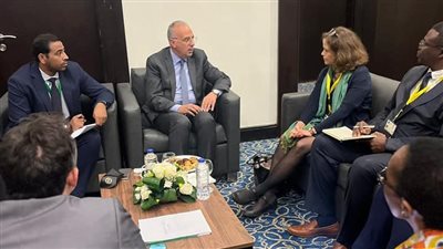 وزير الري يبحث مع نائب رئيس البنك الأفريقي سُبل تعزيز التعاون