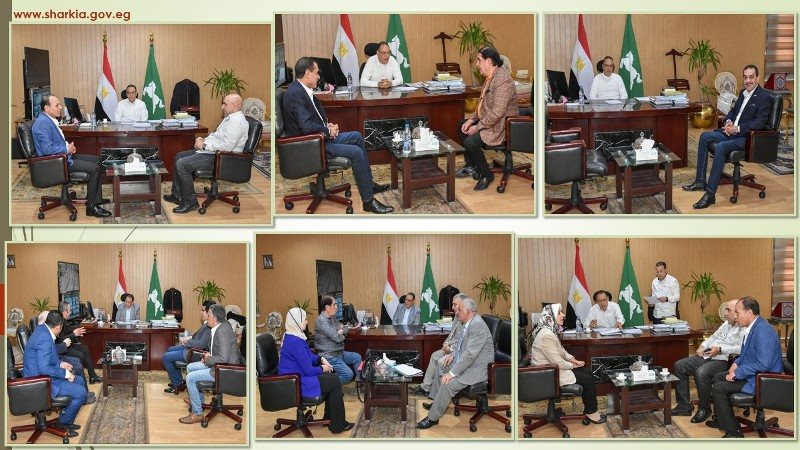 محافظ الشرقية يلتقى