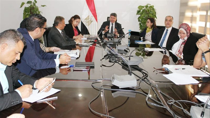 اجتماع الدكتور طارق