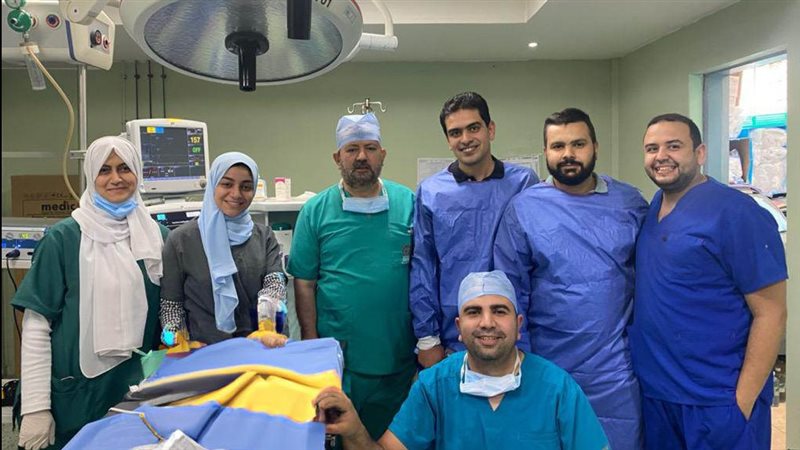 إنقاذ طفل بلع جسم