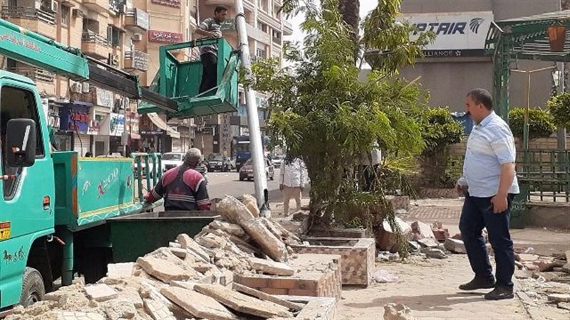 متابعة الاعمال الجارية