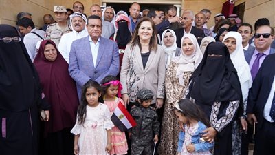 هالة السعيد: المرأة السيناوية تلعب دورا مهما في كافة المؤسسات العاملة في المحافظة