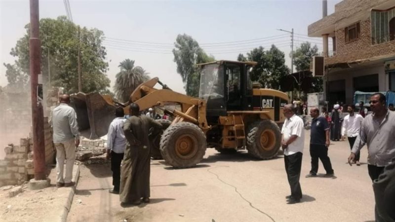 جانب من إزالة حالات