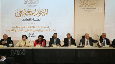 ضياء رشوان: مواد مشروع قانون إنشاء المجلس الوطني الأعلى للتعليم ليست مقدسة ( صور)