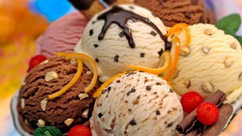 ايس كريم في البيت،