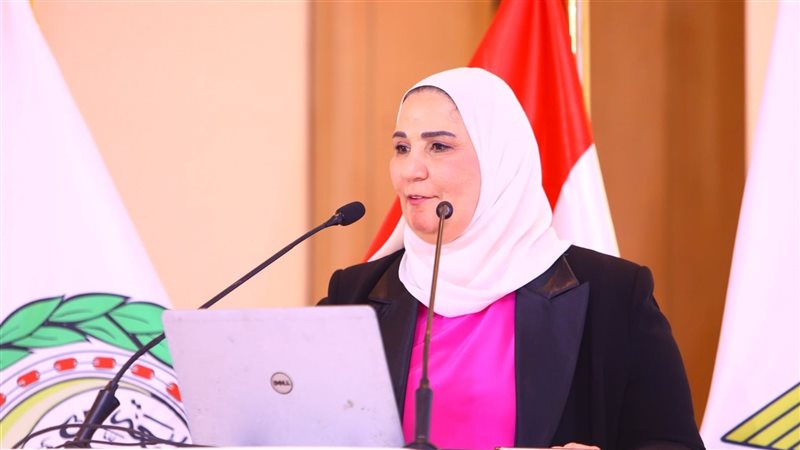 وزيرة التضامن الاجتماعي،