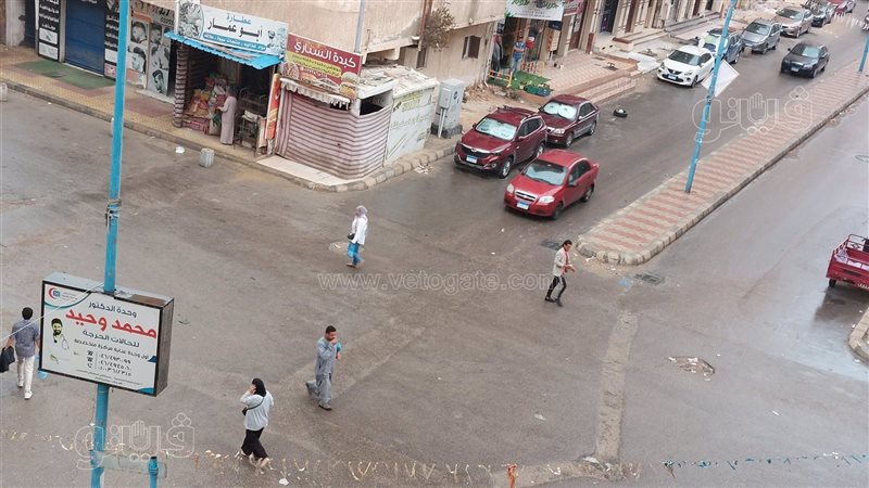 اشتداد الامطار في