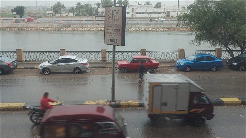 امطار محملة بالاتربة