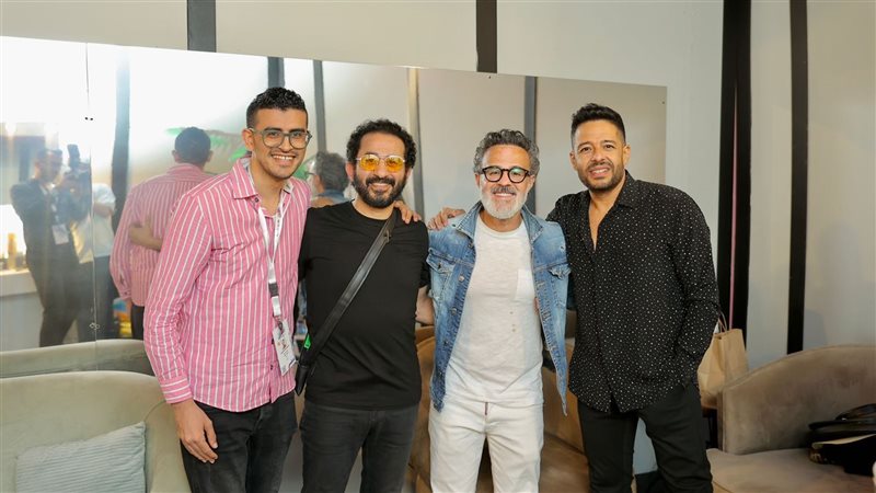 أحمد حلمي ومحمد حماقي