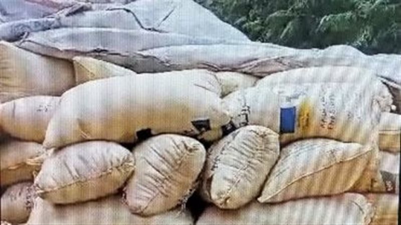 ضبط 34طن قمح مهربة