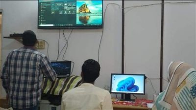 الشباب والرياضة بالأقصر تنفذ مشروع It Hubs بمراكز الشباب 