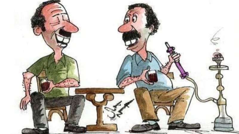 كاريكاتير ساخر،فيتو