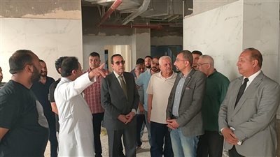 محافظ شمال سيناء يتفقد الإنشاءات الجديدة في مستشفى العريش العام