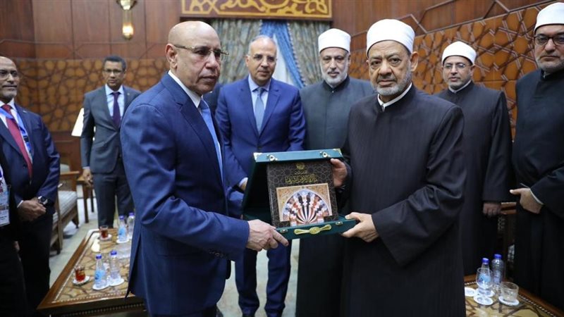 لقاء شيخ الأزهر مع
