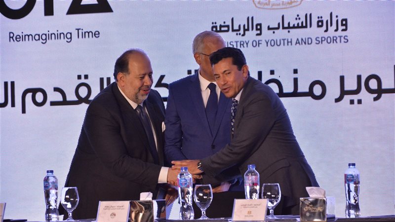 وزير الرياضة يشهد