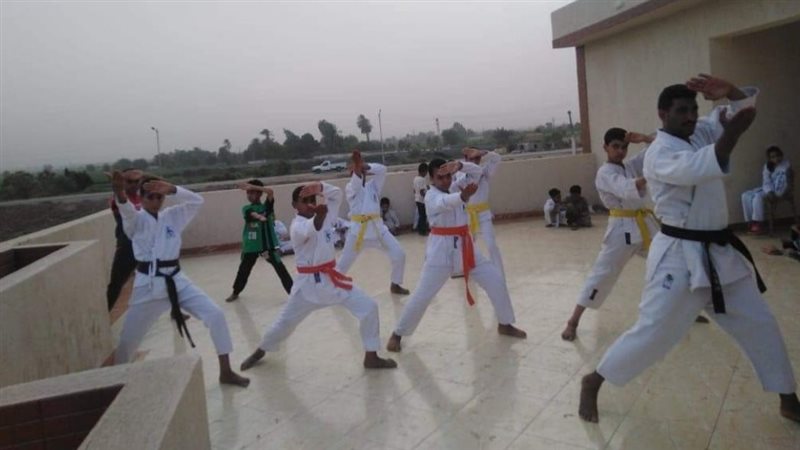جانب من التدريبات