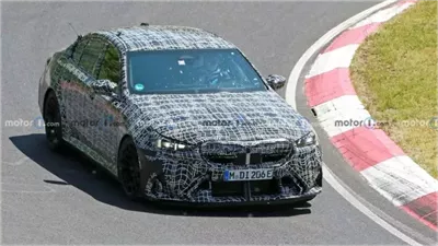 بي إم دبليو تغير مصدات الجيل الجديد من سيارات M5