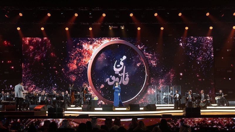 مي فاروق في حفل جدة،