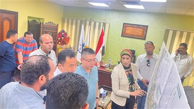 وفد من شركة cscec الصينية يزُور مدينة السويس الجديدة لبحث فرص الاستثمار