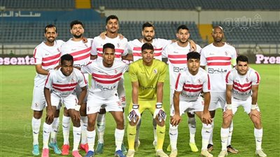 فقرة تدريبية على التسديد للاعبي الزمالك
