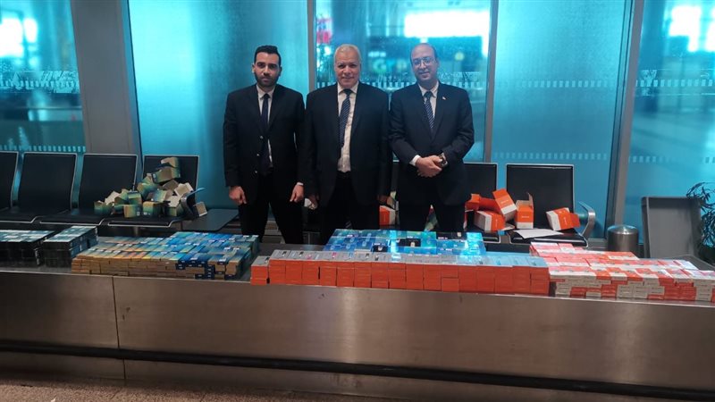 المضبوطات بحوزة رجال