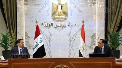 رئيس الوزراء العراقي يشيد بمواقف مصر الداعمة للقضايا العربية 