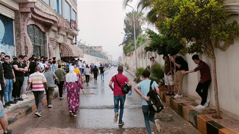 امطار رعدية في الصيف