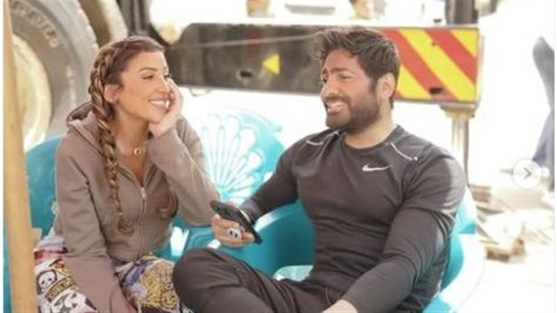 تامر حسني ودينا الشربيني،