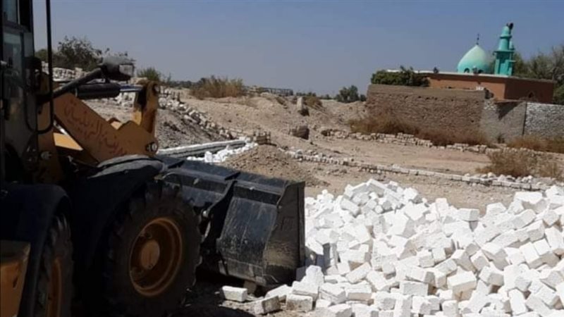 جانب من إزالة التعديات,